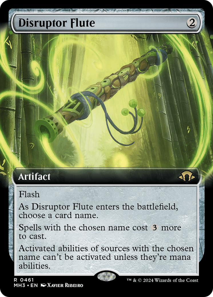 Disruptor Flute (Extended Art) [Modern Horizons 3] | Silver Goblin