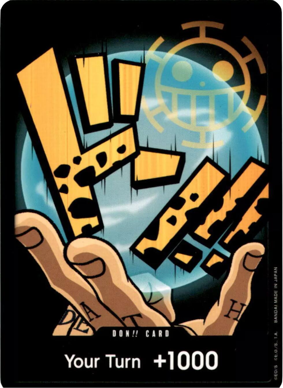 DON!! Card (Trafalgar Law)  - Premium Booster -The Best-