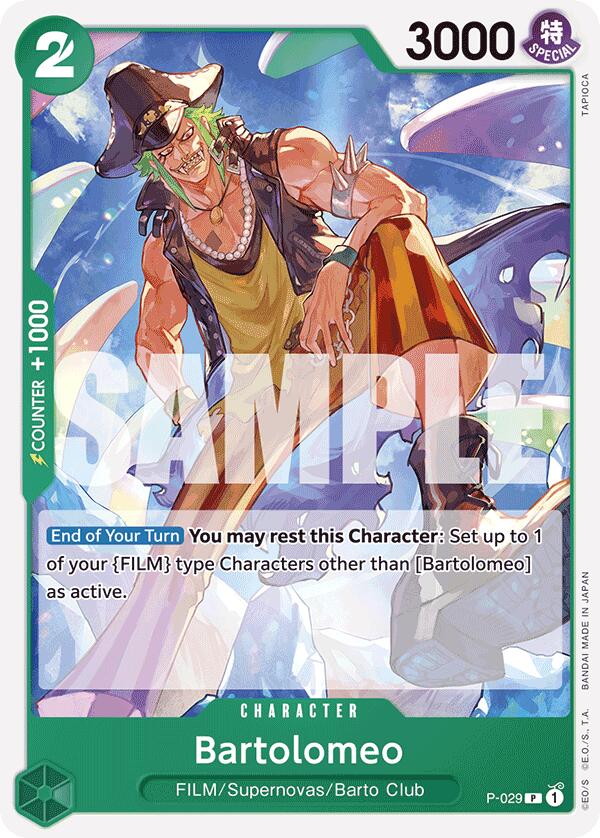 Bartolomeo (Reprint) [Premium Booster -The Best-] | Silver Goblin