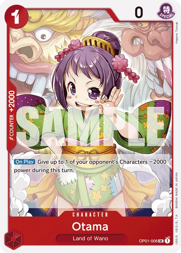 Otama (Reprint)  (OP01-006) - Premium Booster -The Best- | Silver Goblin