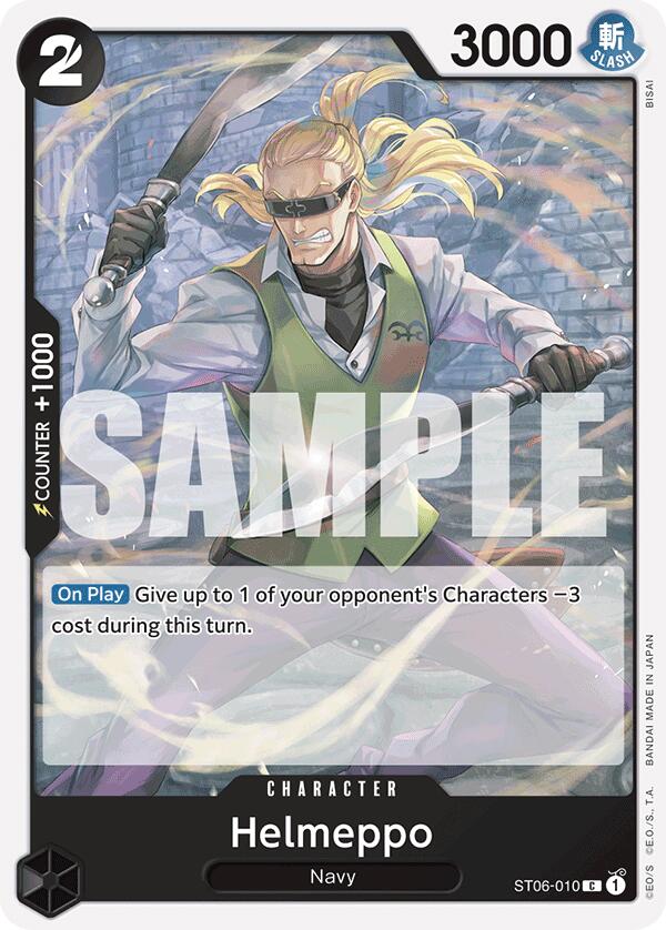 Helmeppo (Reprint)  (ST06-010) - Premium Booster -The Best- | Silver Goblin