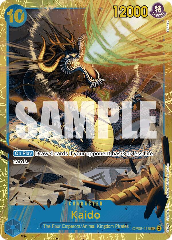 Kaido (OP05-118) (Reprint) [Premium Booster -The Best-] | Silver Goblin