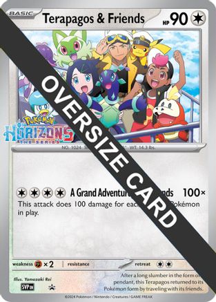 Terapagos & Friends (Jumbo Card) [Miscellaneous Cards] | Silver Goblin