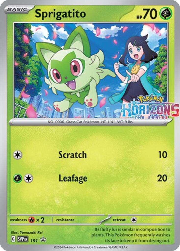 Sprigatito (191) [Scarlet & Violet: Black Star Promos] | Silver Goblin