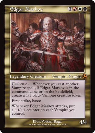 Edgar Markov (Retro Frame) (428) - Innistrad Remastered