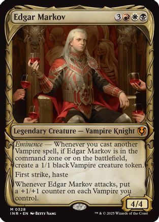 Edgar Markov (Showcase) Foil (328) - Innistrad Remastered