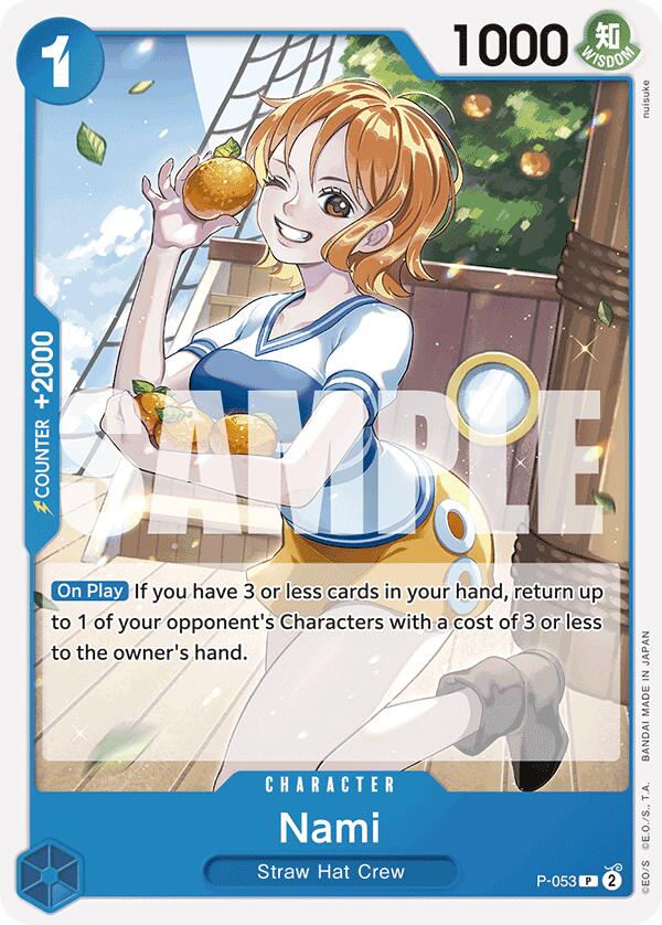 Nami (Reprint) [Premium Booster -The Best-] | Silver Goblin