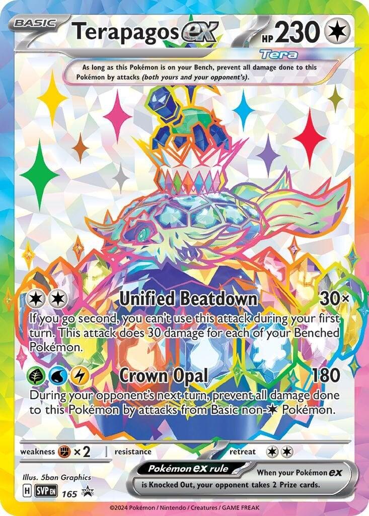 Terapagos ex (165) [Scarlet & Violet: Black Star Promos] | Silver Goblin