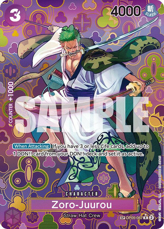 Zoro-Juurou (SP) Foil (OP05-067) - Emperors in the New World