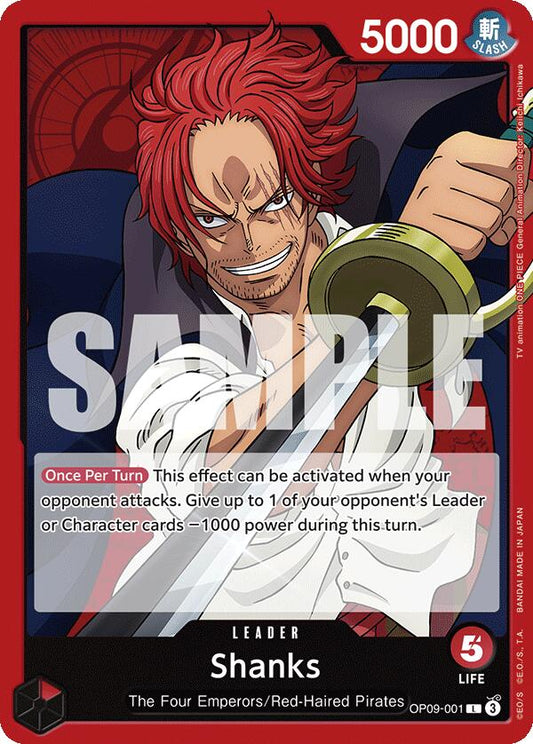 Shanks (OP09-001) - Emperors in the New World