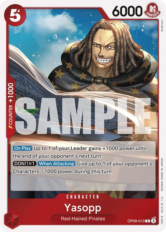 Yasopp Foil (OP09-013) - Emperors in the New World