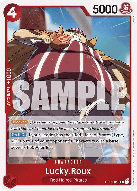 Lucky.Roux Foil (OP09-015) - Emperors in the New World