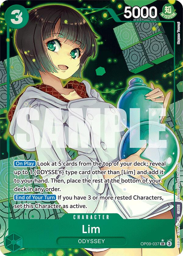 Lim (037) (Parallel) Foil (OP09-037) - Emperors in the New World | Silver Goblin