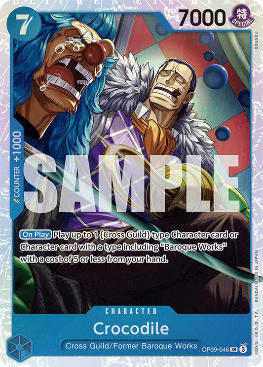 Crocodile (046) Foil (OP09-046) - Emperors in the New World