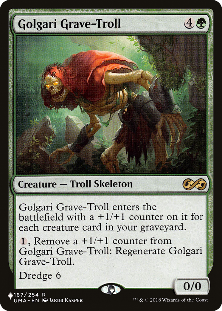 Golgari Grave-Troll [The List] | Silver Goblin