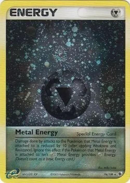 Metal Energy (094/109) (Special) - 94/109 [League & Championship Cards] | Silver Goblin