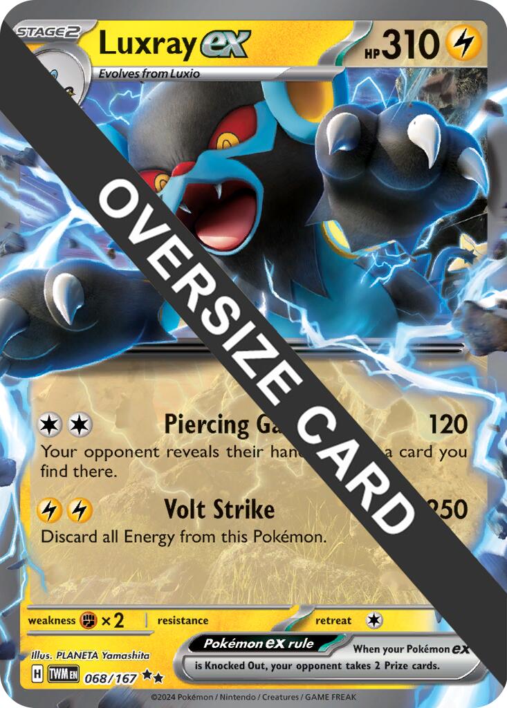 Luxray ex (068/167) (Jumbo Card) [Miscellaneous Cards] | Silver Goblin