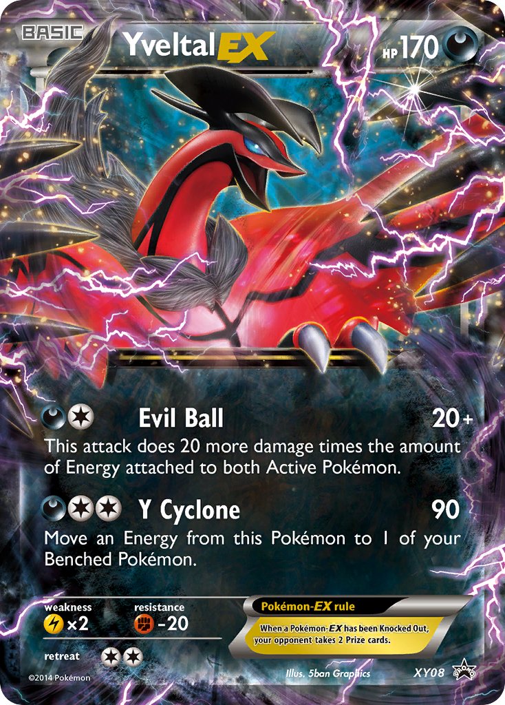 Yveltal EX (XY08) [XY: Black Star Promos] | Silver Goblin