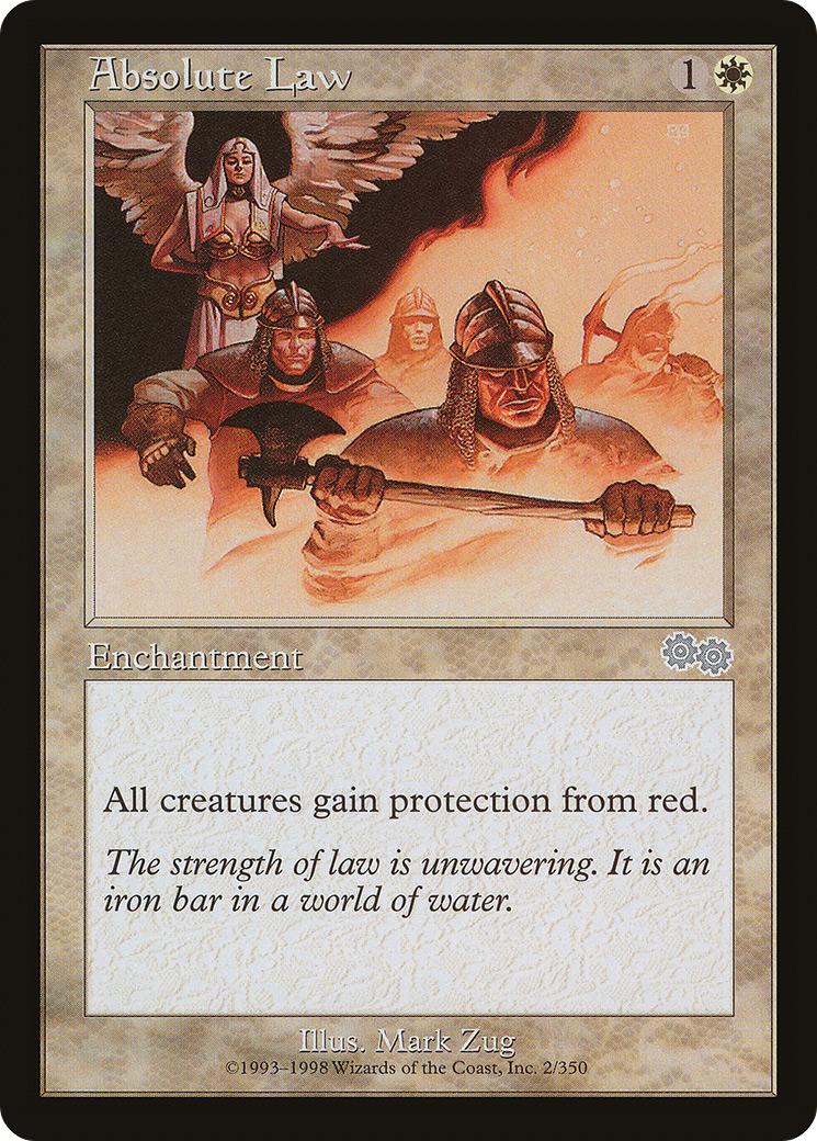 Absolute Law [Urza's Saga] | Silver Goblin