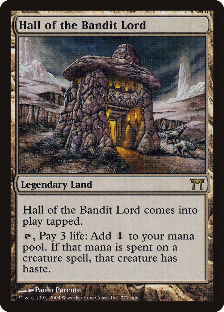 Hall of the Bandit Lord [Champions of Kamigawa] | Silver Goblin