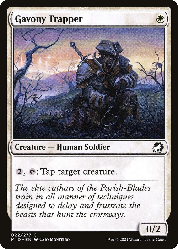 Gavony Trapper [Innistrad: Midnight Hunt] | Silver Goblin