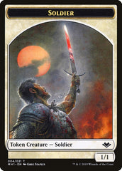 Angel (002) // Soldier (004) Double-Sided Token [Modern Horizons Tokens] | Silver Goblin