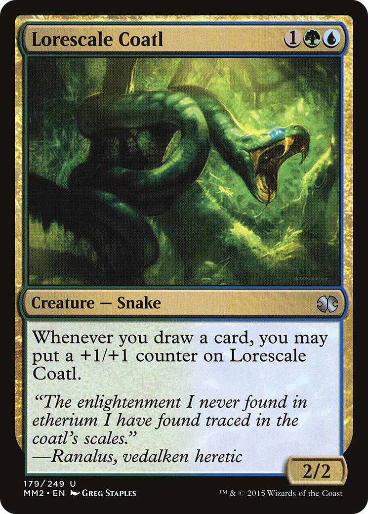 Lorescale Coatl [Modern Masters 2015] | Silver Goblin