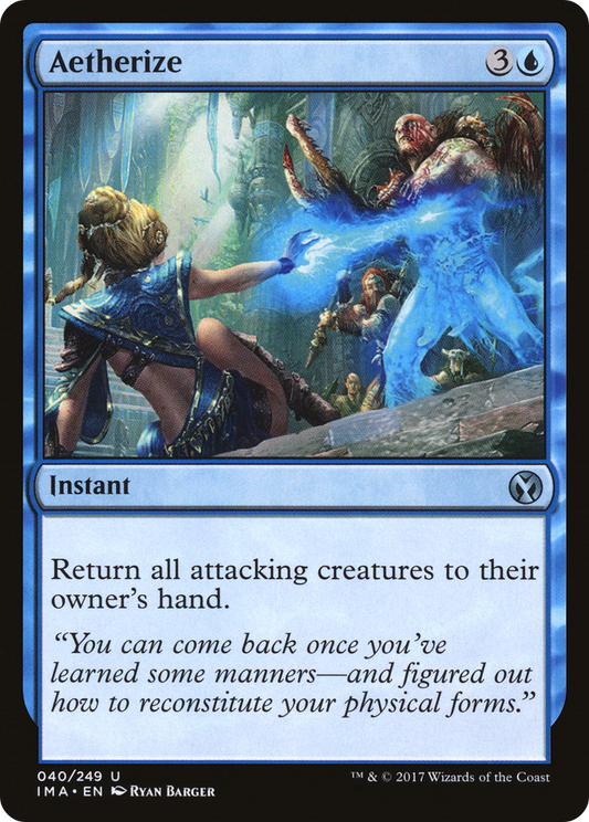 Aetherize [Iconic Masters] Foil