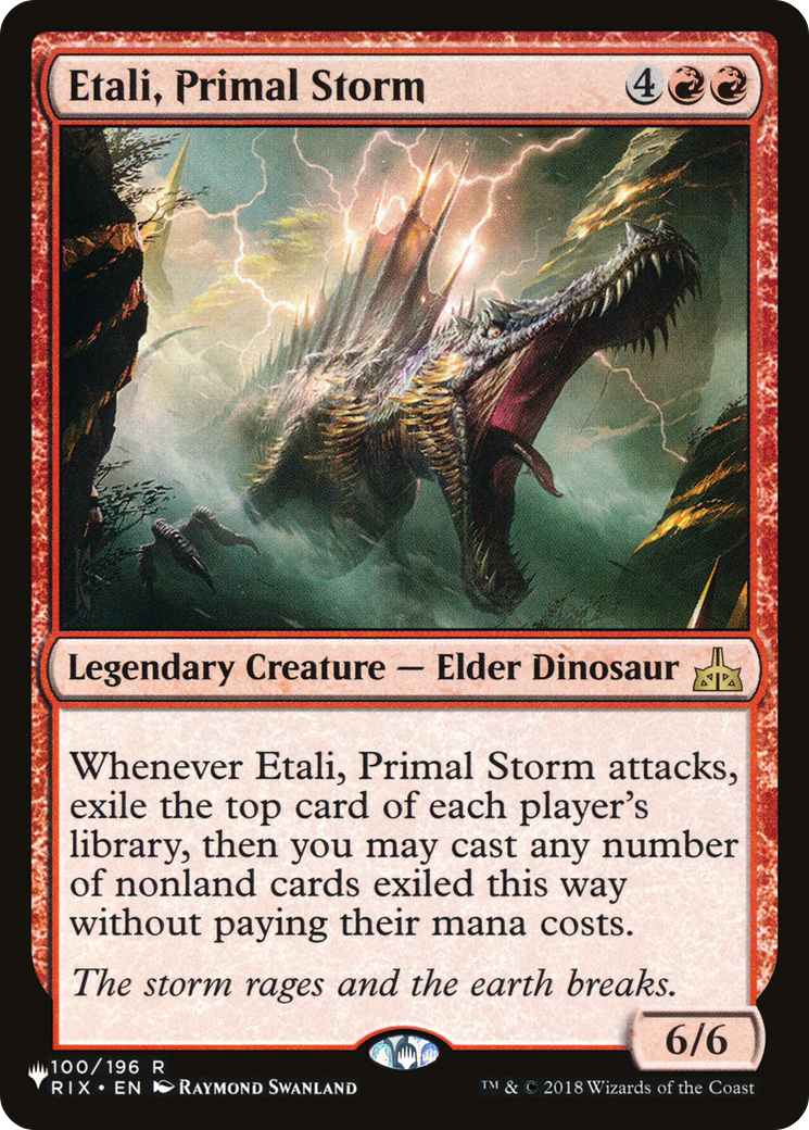 Etali, Primal Storm [The List] | Silver Goblin