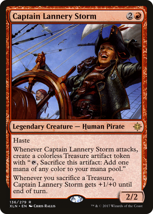 Captain Lannery Storm [Ixalan] Foil