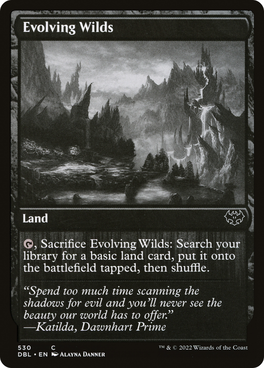 Evolving Wilds (530) [Innistrad: Double Feature]