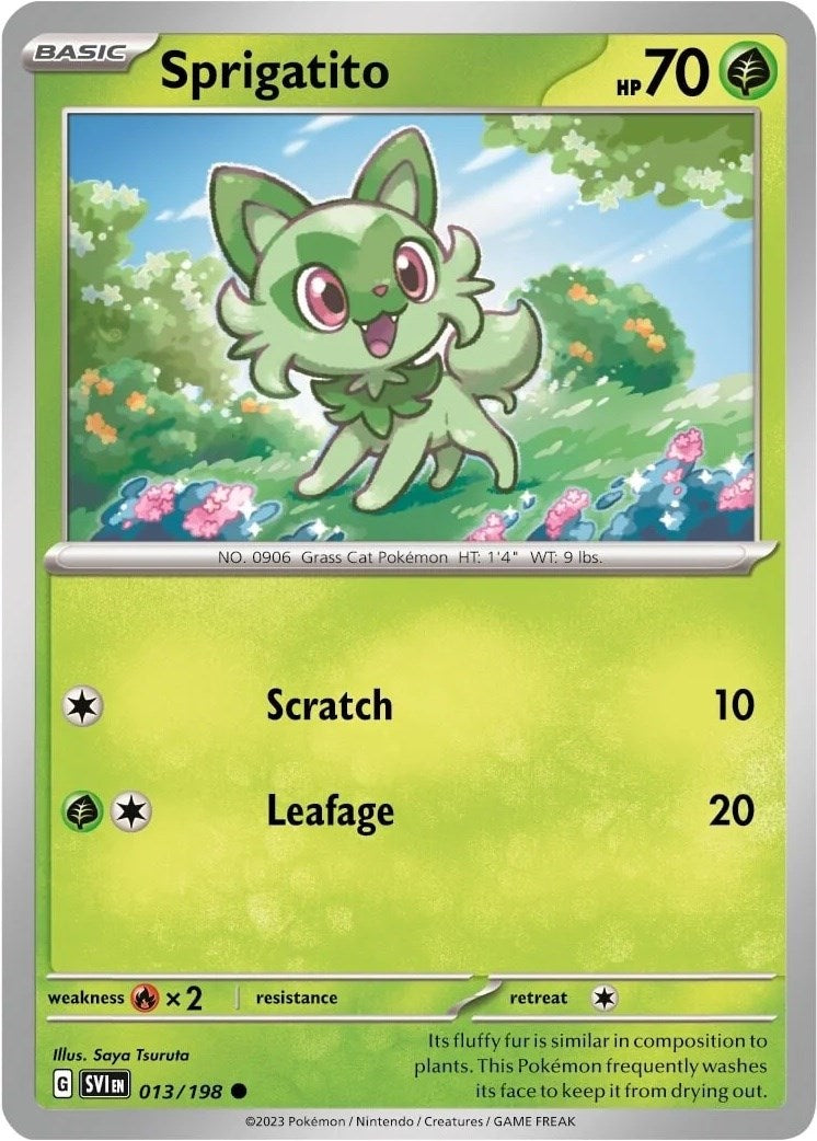 Sprigatito (013/198) (Paldea Collection) [Scarlet & Violet: Base Set] | Silver Goblin