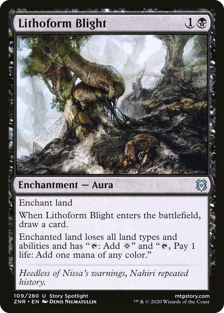 Lithoform Blight [Zendikar Rising] | Silver Goblin