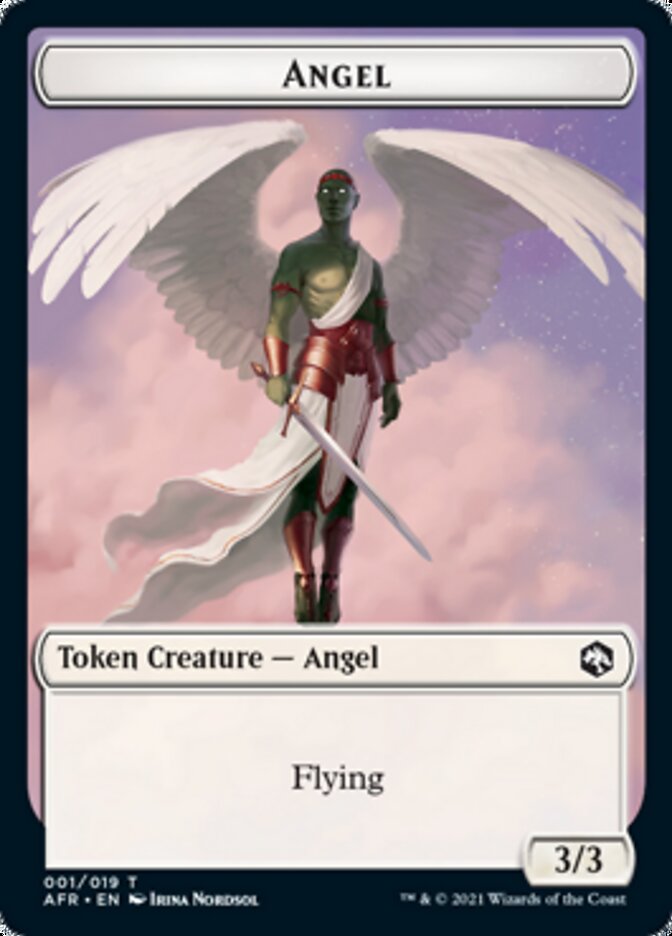 Angel Token [Dungeons & Dragons: Adventures in the Forgotten Realms Tokens] | Silver Goblin