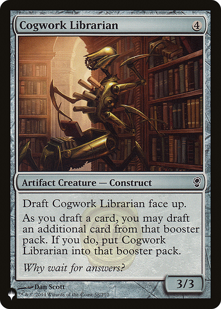 Cogwork Librarian [The List] | Silver Goblin