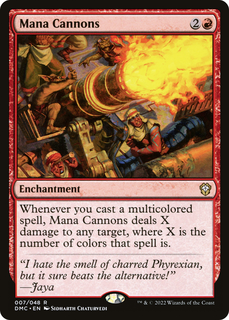 Mana Cannons [Dominaria United Commander] | Silver Goblin