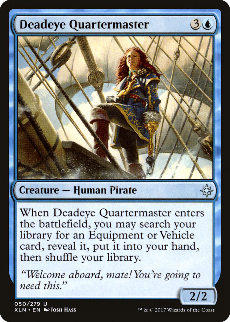 Deadeye Quartermaster [Ixalan] | Silver Goblin