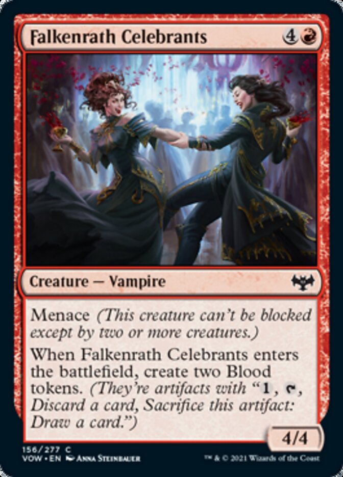 Falkenrath Celebrants [Innistrad: Crimson Vow] | Silver Goblin