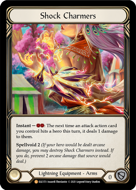 Shock Charmers 1st Edition Cold Foil (ELE173) - Tales of Aria