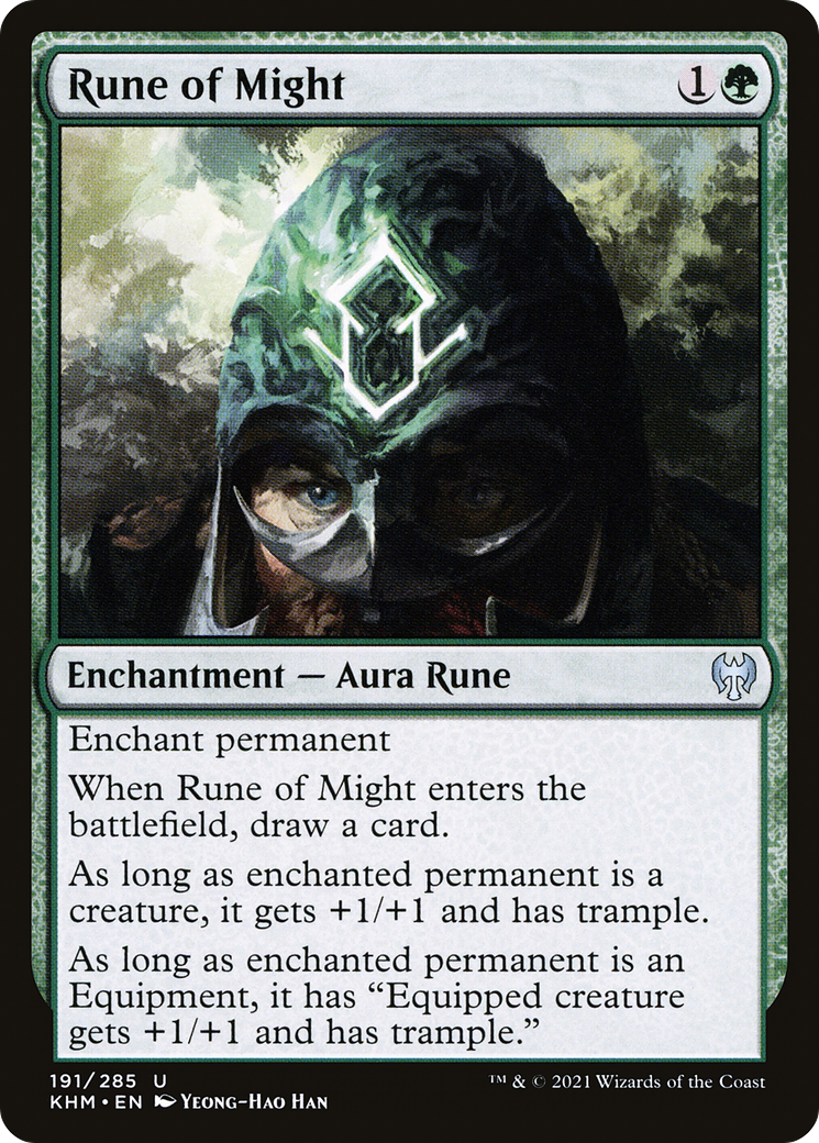 Rune of Might [Kaldheim] Foil