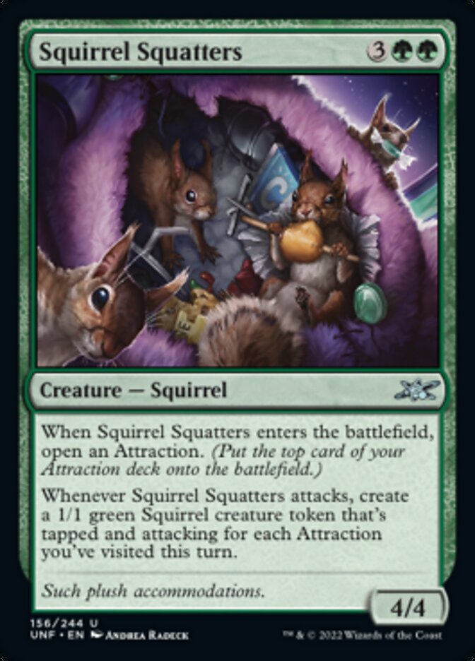 Squirrel Squatters [Unfinity] | Silver Goblin