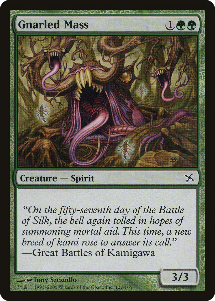 Gnarled Mass [Betrayers of Kamigawa] | Silver Goblin