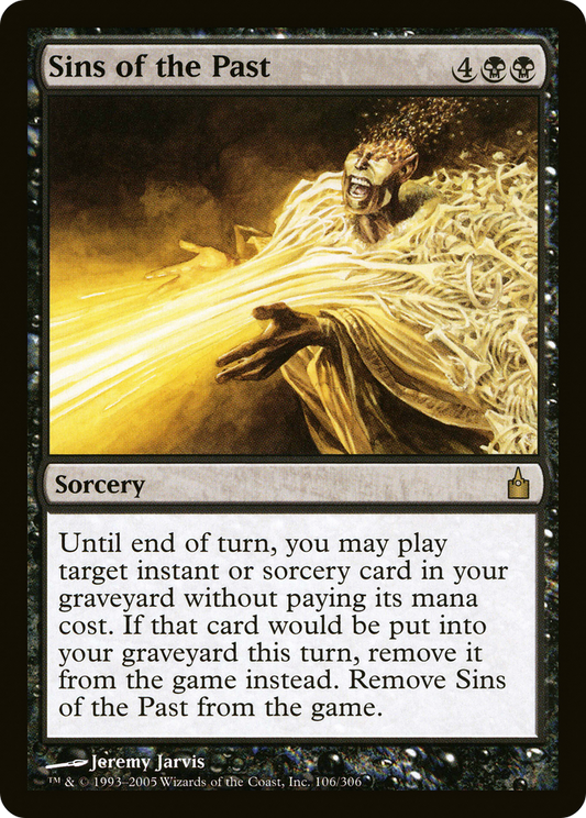 Sins of the Past [Ravnica: City of Guilds]