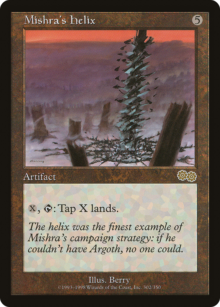 Mishra's Helix [Urza's Saga] | Silver Goblin