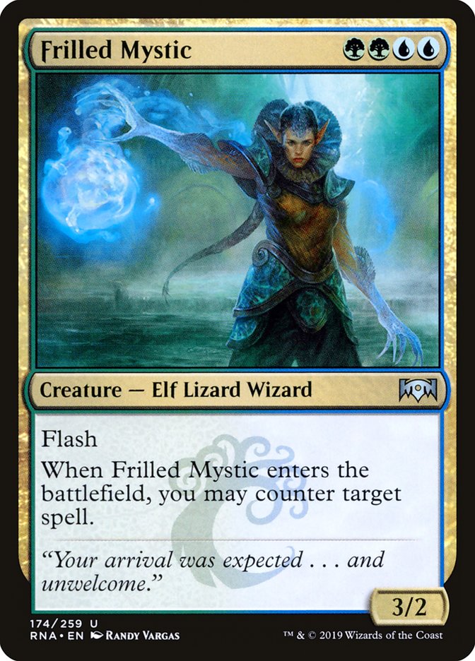 Frilled Mystic [Ravnica Allegiance] | Silver Goblin