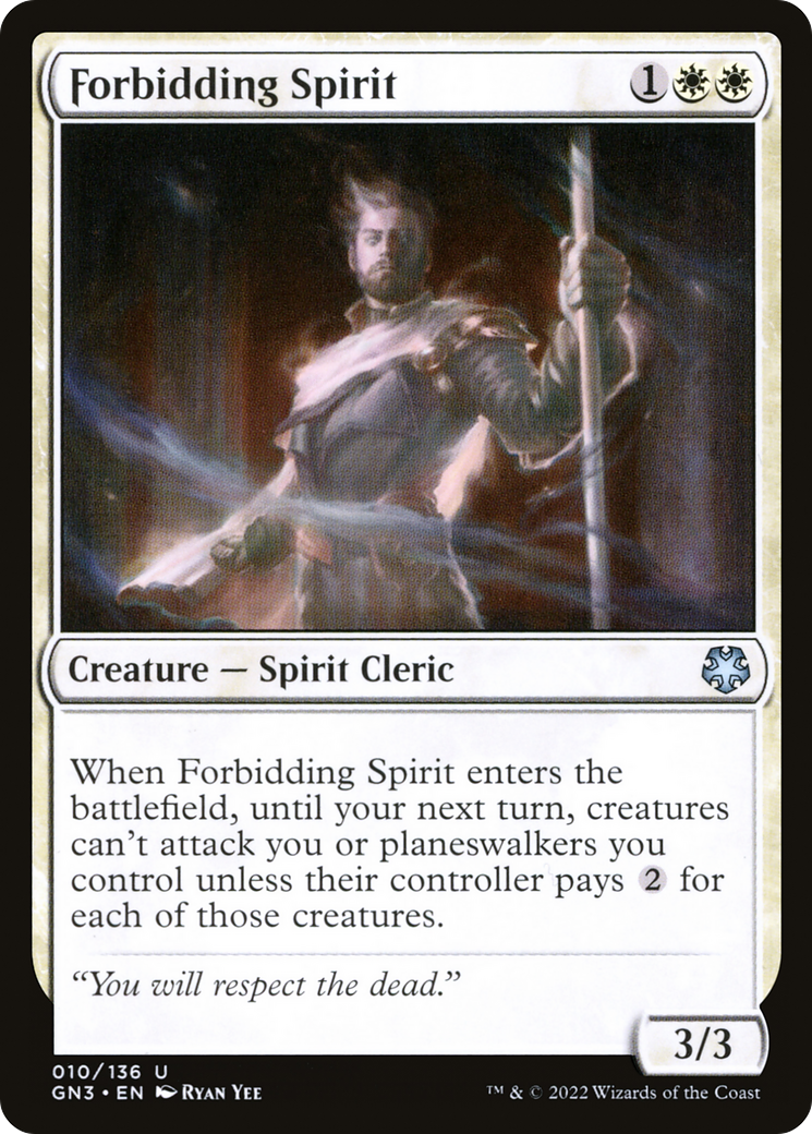 Forbidding Spirit [Game Night: Free-for-All] | Silver Goblin