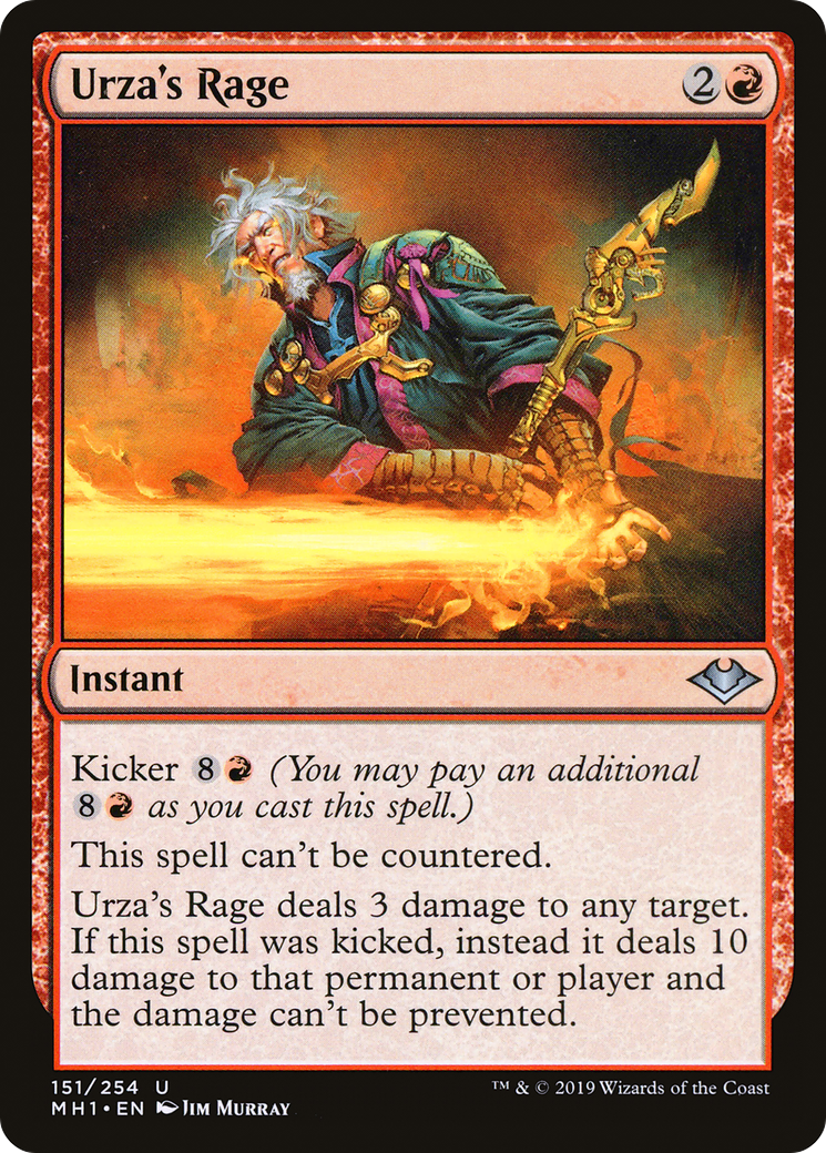 Urza's Rage [Modern Horizons] | Silver Goblin