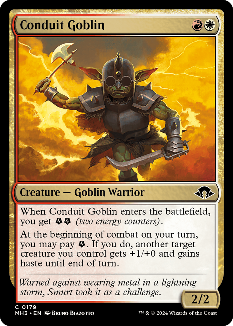 Conduit Goblin [Modern Horizons 3] | Silver Goblin