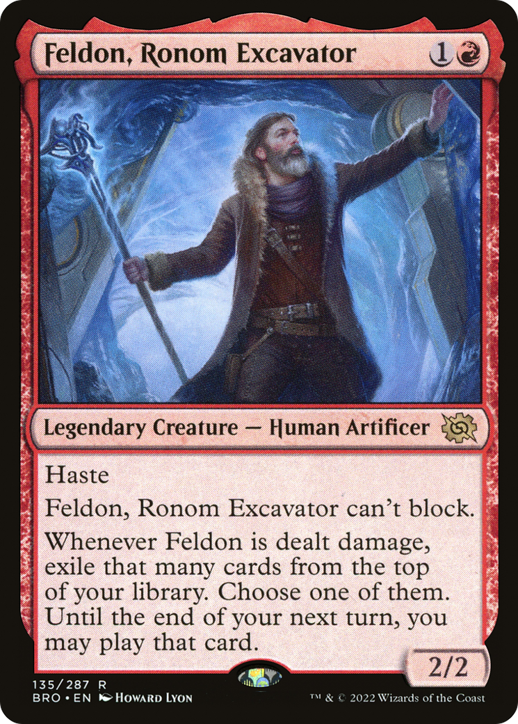 Feldon, Ronom Excavator [The Brothers' War] | Silver Goblin