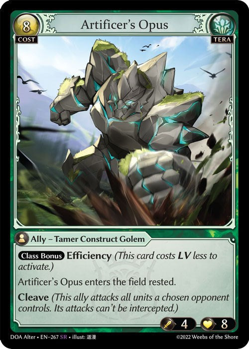 Artificer's Opus (267) [Dawn of Ashes: Alter Edition] Foil